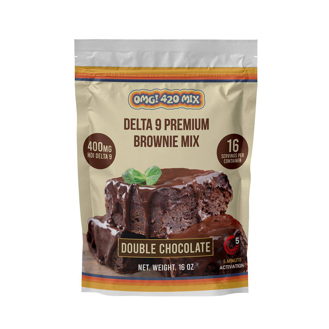 OMG! 420 Double Chocolate Brownie Mix